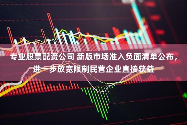 专业股票配资公司 新版市场准入负面清单公布，进一步放宽限制民营企业直接获益